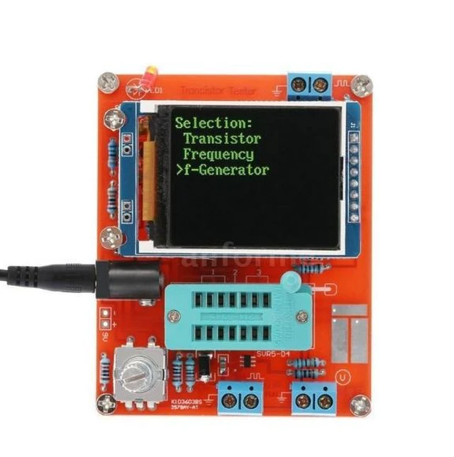 Alt view image 5 of 8 - GM328 Transistor Tester - Resistance Meter, Inductance Meter, Capacitance Meter, ESR Meter