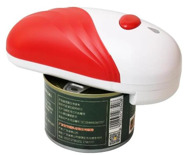 Alt view image 7 of 10 - Electric can opener automatic bottle opener household kitchen electric tool can opener