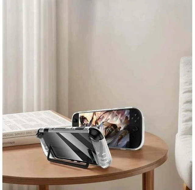 Alt view image 7 of 8 - Transparent TPU Case for Nintendo for Switch 2 Soft Shell Anti-drop TPU Cover for Nintendo for Switch 2 Handheld Gaming Console
