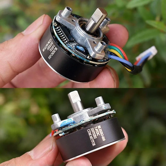 Alt view image 6 of 6 - TY3816B Brushless Motor 37.4mm 12V 4250 RPM Large Torque Strong Forward and Reverse Mini DC Motor PWM Speed for Fascial Gun