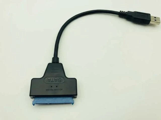 Alt view image 10 of 10 - Computer Cables Connectors HDD USB SATA Adapter Connector SATA/SATA3 to USB 3.0 USB3.0 SATA-USB USB to SATA Cable Adapter