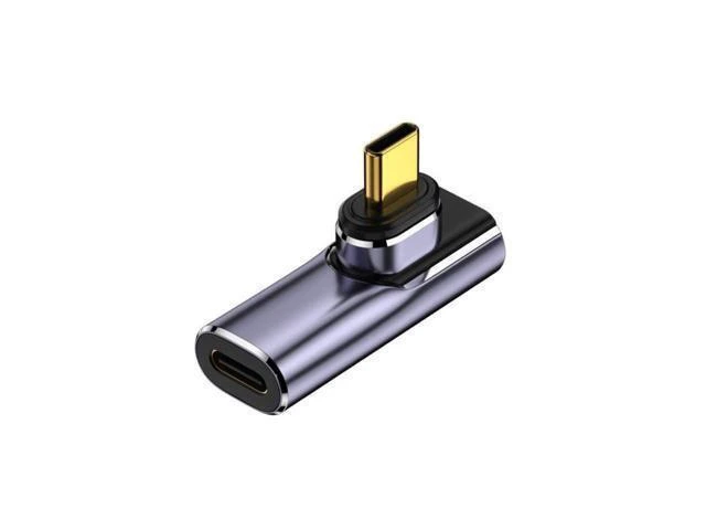 Alt view image 11 of 12 - USB4.0 Thunderbolt3 Magnetic Adapter USB C To Type C 40Gbps 100W Fast Charging Magnet Converter Cable 8K@60Hz USB Type C Adapter(270 Degree)