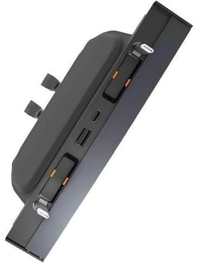 Alt view image 8 of 14 - Multifunctional USB Hub For Car Easy Installation Center Console Charging Solution Docking Station With Telescopic Rope Easy Installation Dock
