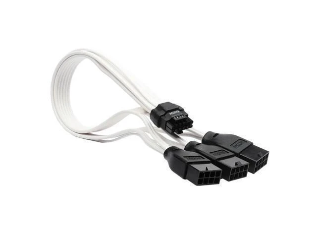 Alt view image 5 of 8 - PCI-e 5.0 Exteon Cable 16Pin(12+4Pin) Male To 3x8Pin Female Power Adapter Cable for GPU RTX 3090Ti 4070Ti 4080 4090
