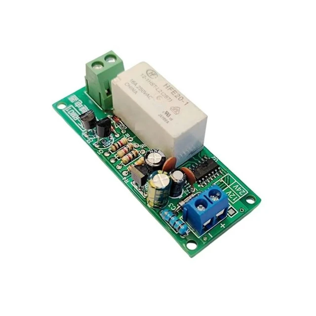 Alt view image 5 of 6 - 16A Self-locking Relay Board Self-holding Magnetic Bistable Power-off Memory Control Relay with Reverse Power Connect Protection