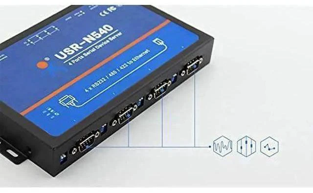 Alt view image 14 of 14 - USR-N540 RS232 to Ethernet RS485 to RJ45 RS422 to TCP IP Converter