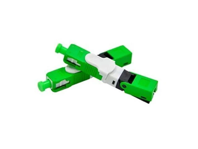 Alt view image 4 of 4 - FOR 50PCS SC APC Optical fibe quick connector SC APC Fiber Optic Fast Connector Embedded type SC Connector