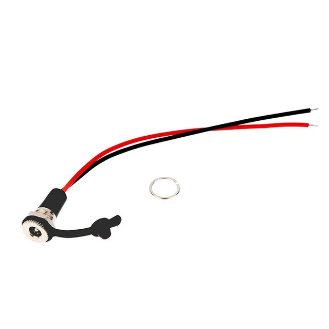 Alt view image 5 of 6 - 1pc 5A IP68 waterproof 5.5 x 2.1MM 5521/5525 DC Power Socket Female Jack Panel Mount Solder Connector Adapter With Nut Snap