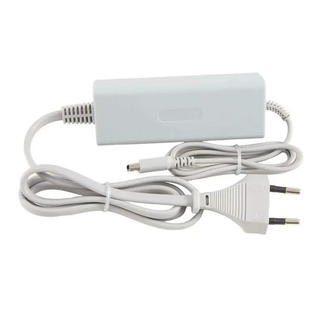 Alt view image 5 of 8 - Replacement AC Power Supply Adapter Gamepad Controll Power For Wiiu Game Console Parts EU Plug