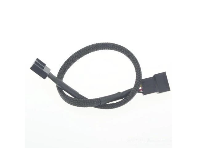 Alt view image 6 of 10 - Motherboard CPU 4Pin fan exteon cable PWM4P adapter cable Computer case motherboard 4-pin power cable