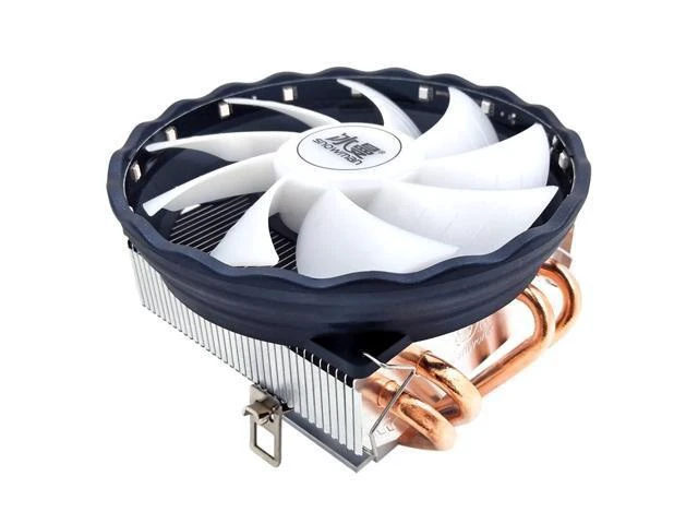 Alt view image 9 of 12 - Snowman M400 CPU Cooler Cooling Fan 4 Heat Pipes RGB 120mm PWM 4 Pin PC Radiator Quiet for Intel LGA 2011 1150 1151 1155 AMD AM3 CPU Cooling Fan