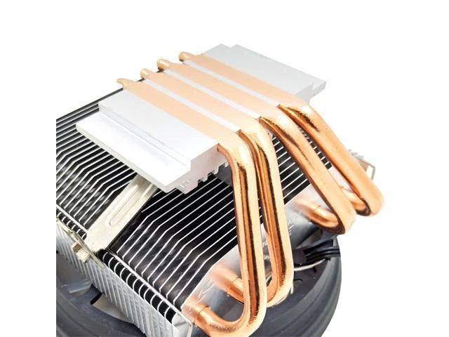 Alt view image 12 of 12 - Snowman M400 CPU Cooler Cooling Fan 4 Heat Pipes RGB 120mm PWM 4 Pin PC Radiator Quiet for Intel LGA 2011 1150 1151 1155 AMD AM3 CPU Cooling Fan