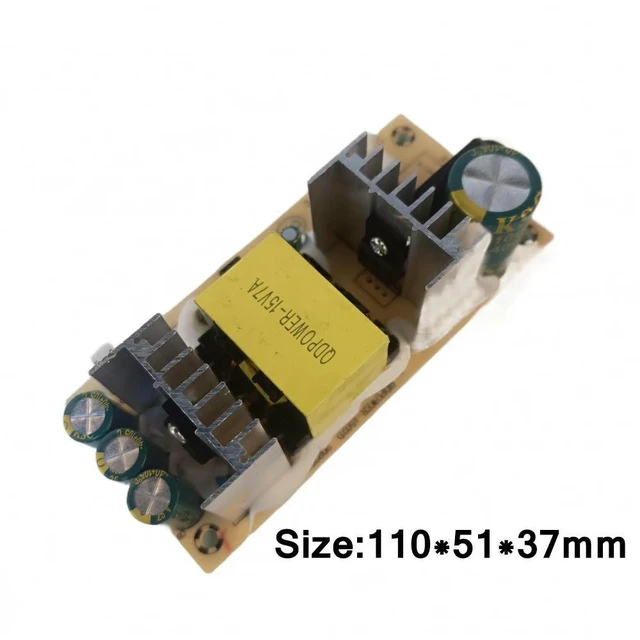 Alt view image 5 of 6 - 15V 7A Switching Power Supply Board AC-DC Convertor AC 110-240V to 15V Step-down Power Supply Module with Overvoltage Protection