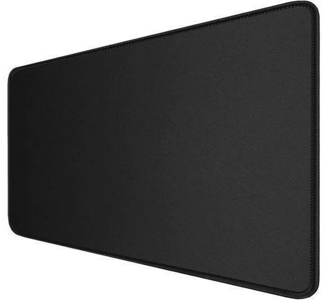 Alt view image 8 of 14 - Large Mouse Pad- 31x12 in. XL Mousepad Keyboard Pad with Stitched Edges, Uitra-Smooth Mouse Mat & Non-Slip Rubber Base, Gaming Mouse Pad for Gamer, Office & Home, Black