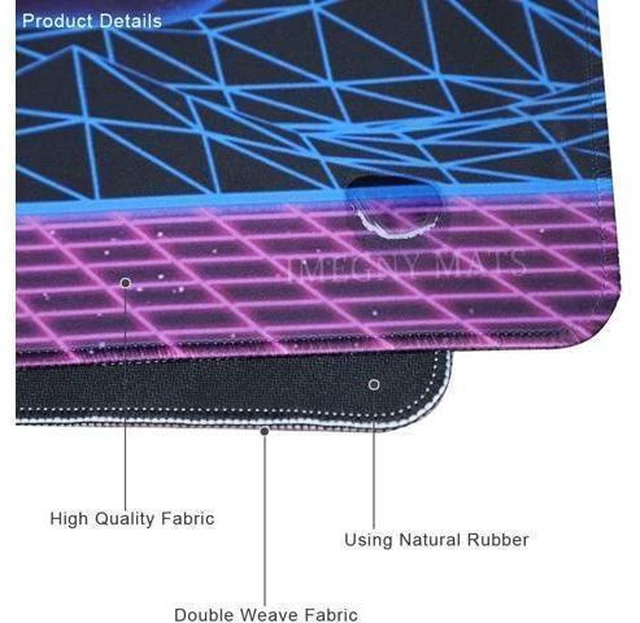 Alt view image 11 of 14 - Large Gaming Mouse Pad Extended XXL Desk Pad & Non-Slip Rubber Mat for Mice and Keyboard with Stitched Edges 90x40 zisesun011