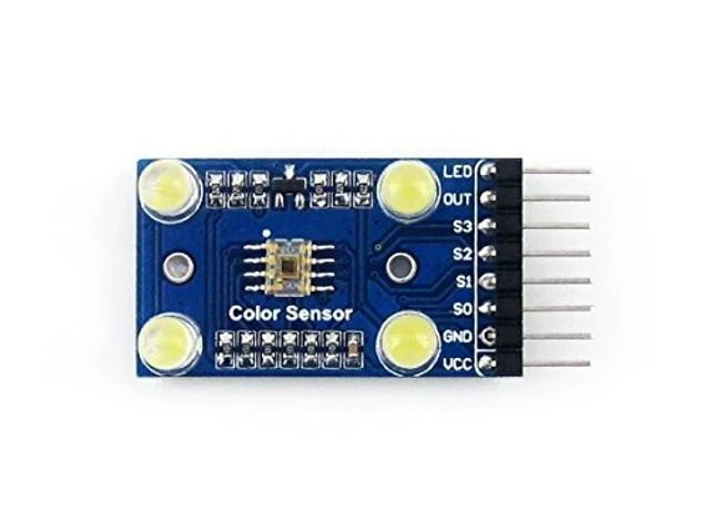 Alt view image 8 of 10 - Waveshare TCS3200 Color Sensor Module Color Recognition Matching Sensor Detector Module