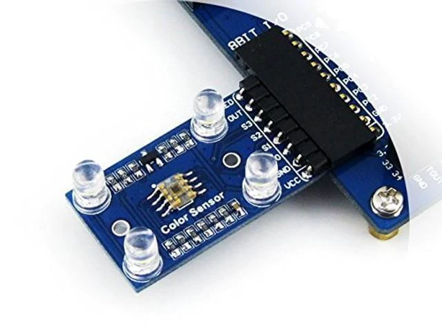 Alt view image 10 of 10 - Waveshare TCS3200 Color Sensor Module Color Recognition Matching Sensor Detector Module