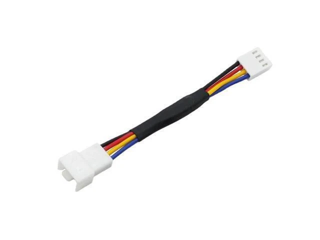 Alt view image 2 of 2 - Fan Resistor Cable 3 Pin 4 pin Male to Female Connector Reduce PC Fan Speed Noise Exteon Resistor Cable Wire(4 PIN)