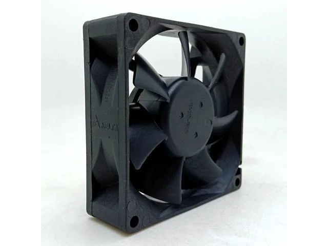Alt view image 4 of 4 - 80mm cooling fan For Delta 8cm 8025 12V double ball fan afc0812d-a computer server CPU case power fan