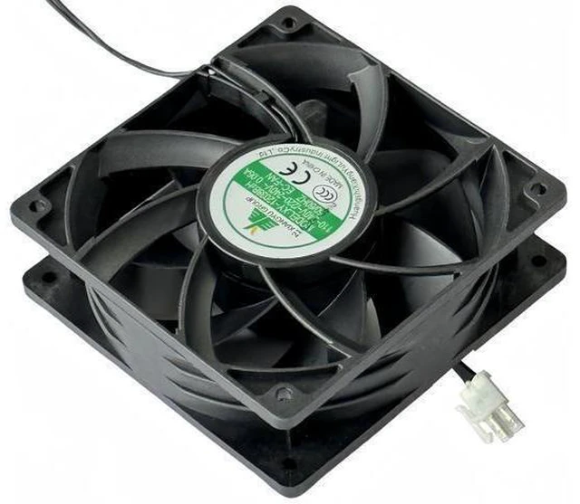 Alt view image 8 of 10 - XY-12038B2H EC-Fan 110V-240V 0.06A 12CM 120×120×38mm Cabinet EC Cooling Fan for XY-12038B2H High Air Volume Fan Cabinet Case Cooling Fan 50/60HZ