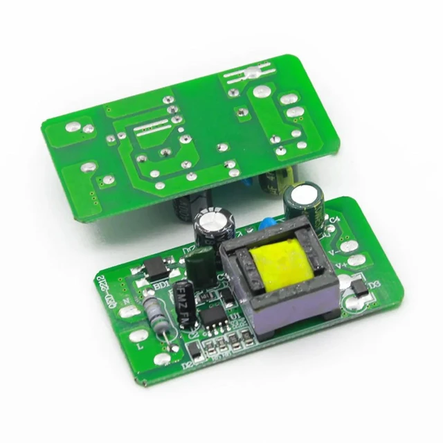Alt view image 6 of 10 - Double-Sided PCB Board Module AC-DC 12V 1A Switching Power Supply Module AC 110-240V to DC 12V 1V Power Supply Board for Replace