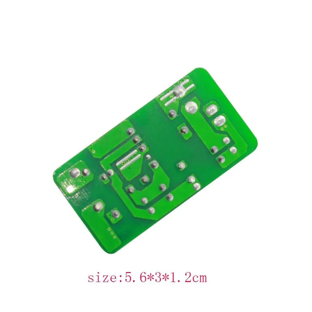 Alt view image 8 of 10 - Double-Sided PCB Board Module AC-DC 12V 1A Switching Power Supply Module AC 110-240V to DC 12V 1V Power Supply Board for Replace