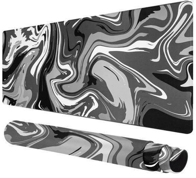 Alt view image 6 of 10 - Large Mouse Pad for Desk - Gaming Mouse Pad with Stitched Edges, Anti-Slip Base, for Keyboard and Mouse