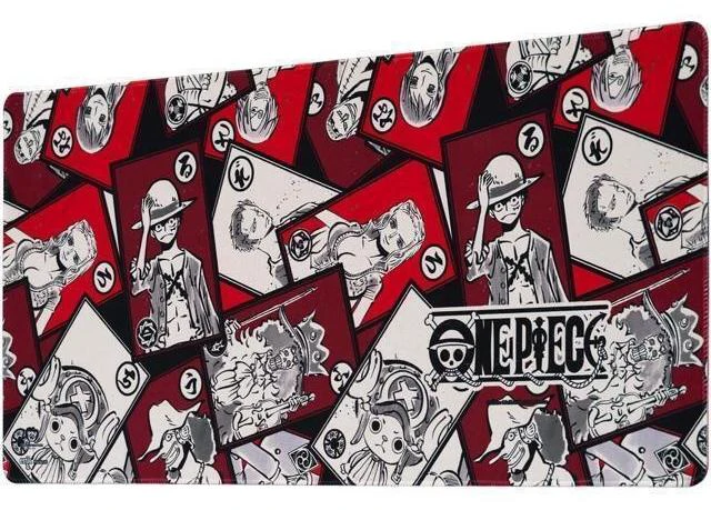 Alt view image 8 of 14 - One Piece XXL Mouse Pad - Desk Pad - 31.5" x 13.78" Non-Slip Rubber Base, Gaming Mouse Pad, Keyboard Mouse Mat - Manga Gifts