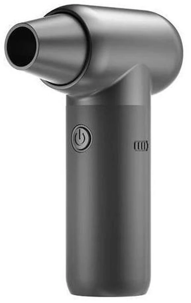 Alt view image 8 of 12 - Violent turbofan handheld small portable wireless charging hair dryer dust collector Violent turbine fan with LED lights