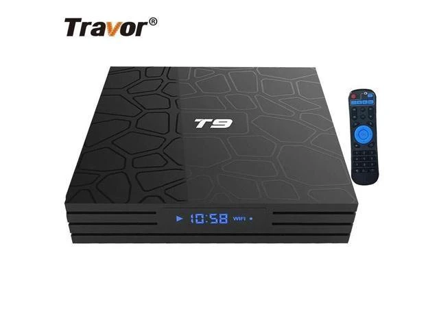 Alt view image 6 of 10 - TV Box Quad Core Smart 9.0 TV BOX 4K HDTV Television Box WIFI HDMI Set-top box Media Player for Home Video Game