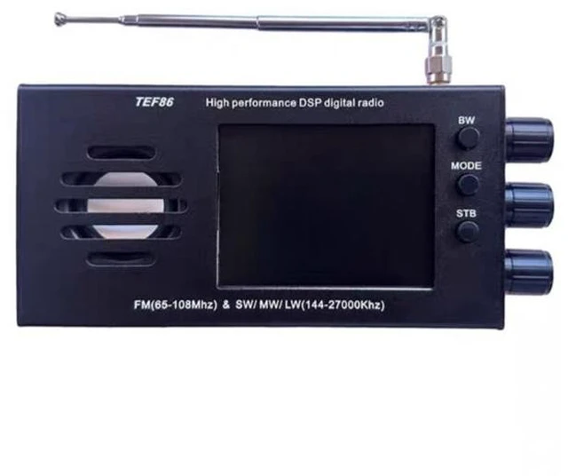 Alt view image 11 of 12 - 3.2-inch LCD display TEF86 high-performance DSP digital radio SW/MW/LW