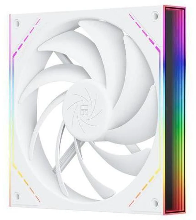 Alt view image 8 of 10 - TL-M14W ARGB Infinite Mirror 14CM case fan 5V Synchronization with Light Show