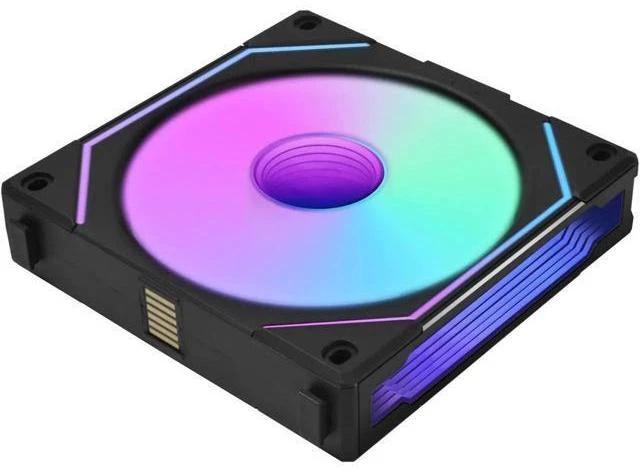 Alt view image 11 of 14 - wusu UNI FAN SL INFINITY 120 RGB BLACK REVERSE BLADE VERSION ---UF-RSLIN120-1B (No controller included)