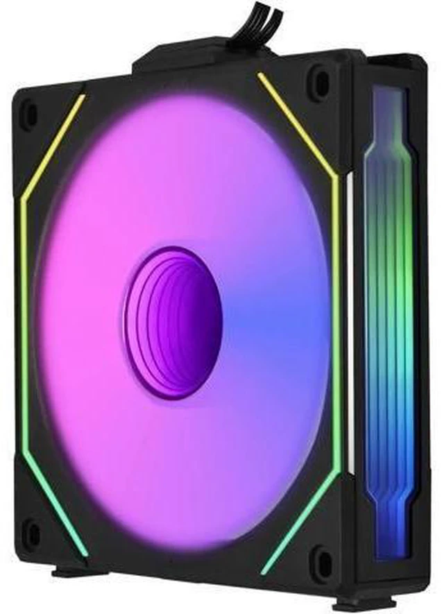 Alt view image 12 of 14 - wusu UNI FAN SL INFINITY 120 RGB BLACK REVERSE BLADE VERSION ---UF-RSLIN120-1B (No controller included)