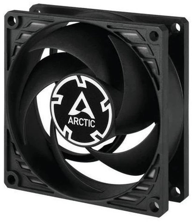 Alt view image 8 of 10 - ARCTIC P8MAX PWM 8CM Intelligent Temperature-Controlled Computer Case Fan CPU Dual Ball-Bearing Fan P8PWM PST CO