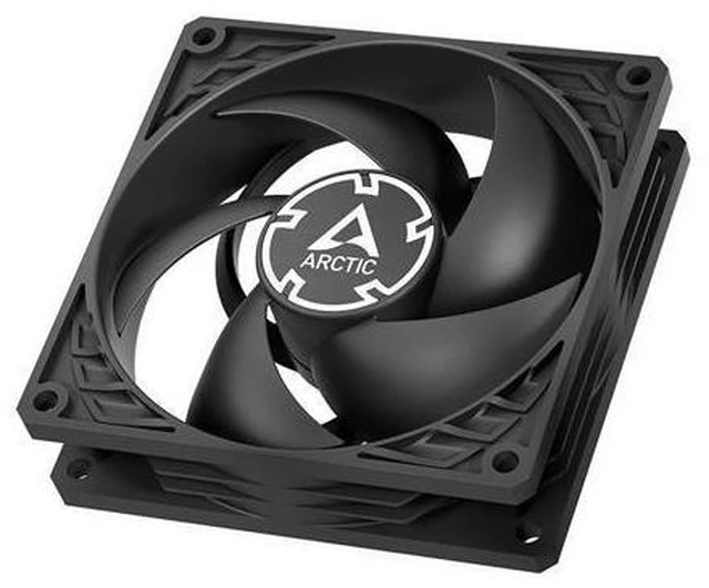 Alt view image 7 of 10 - P9MAX PWM 9.2CM Intelligent Temperature-Controlled Computer Case Fan CPU Dual Ball-Bearing Fan