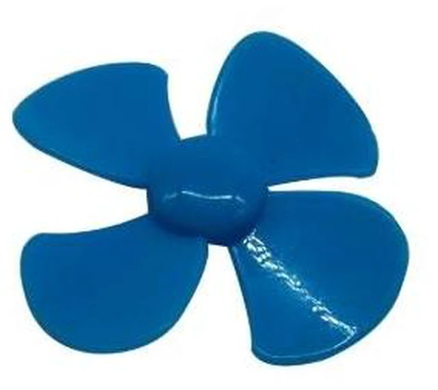 Alt view image 7 of 10 - 40MM multi-color four-blade propeller aircraft, propeller, fan blade, model ship, DIY fixed-wing construction