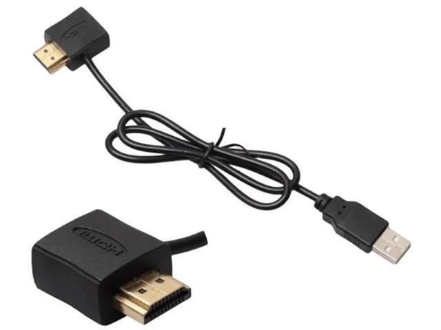 Alt view image 10 of 12 - Car USB to HDMI Fast Charging Cable, USB Male to HDMI Male and Female Conversion Power Cable, Only for Car Charging Use Length 50CM