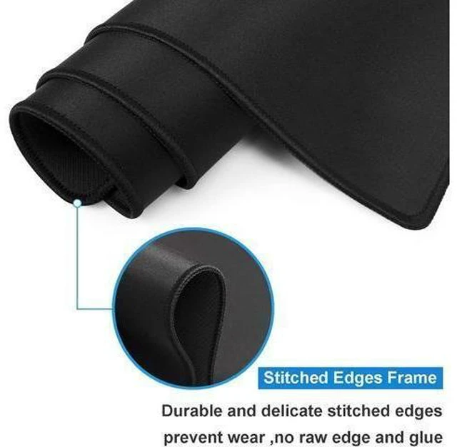 Alt view image 14 of 14 - Large Gaming Mouse Pad Anime Night Sky Space Stars Custom Desk Pad,Mousepad with Non-Slip Rubber Base and Stitched Edges Mouse Mat,Portable Desk Mat for Office,Computer Work,Game,31.5X15.7