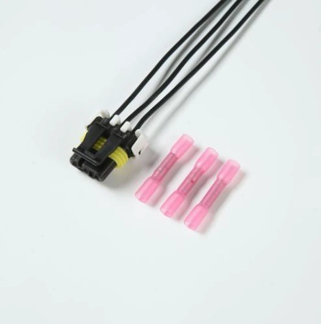 Alt view image 6 of 9 - Ignition coil wiring harness socket lamp holder universal lamp holder plug 88986451, 13585316, 645-785