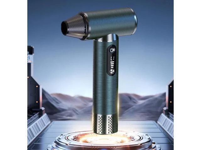 Alt view image 7 of 10 - Duster with powerful fan 130,000 revolutions duster cross-border vehicle-mounted vacuum cleaner electric tool D15S aluminum alloy