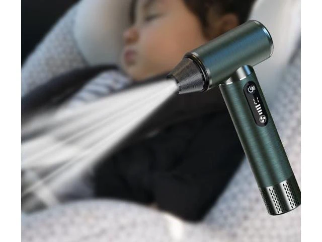 Alt view image 10 of 10 - Duster with powerful fan 130,000 revolutions duster cross-border vehicle-mounted vacuum cleaner electric tool D15S aluminum alloy