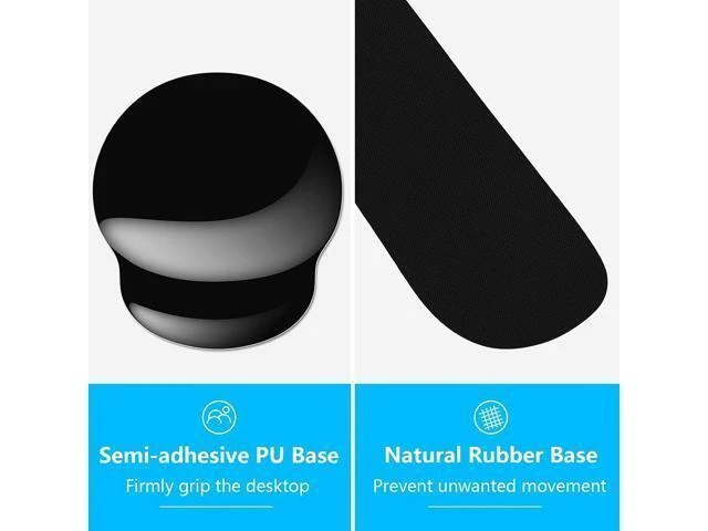 Alt view image 11 of 12 - Keyboard Wrist Rest and Mouse Pad with Wrist Support Cute Memory Foam Cushion for Keyboard and Mouse Set Ergonomic Desktop Pad Rests with Non Slip Base for Easy Typing & Pain Relief Pink