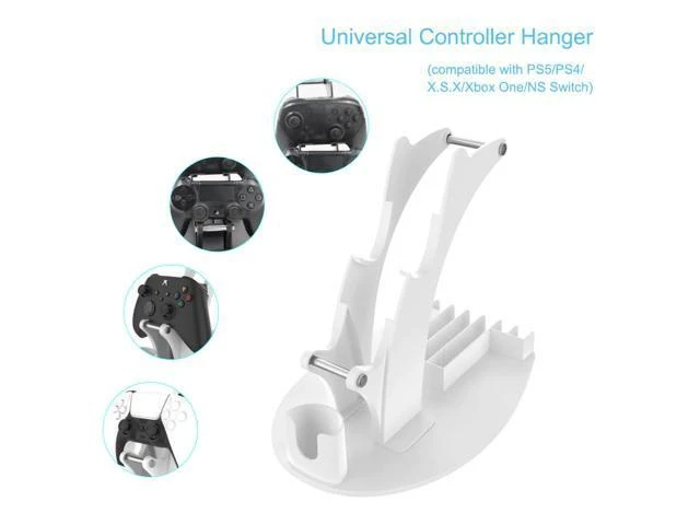 Alt view image 11 of 12 - Universal Controller Bracket Remote Controller Stand Holder Game Disc Storage for PS5 PS4 Xbox Switch Game Accessories