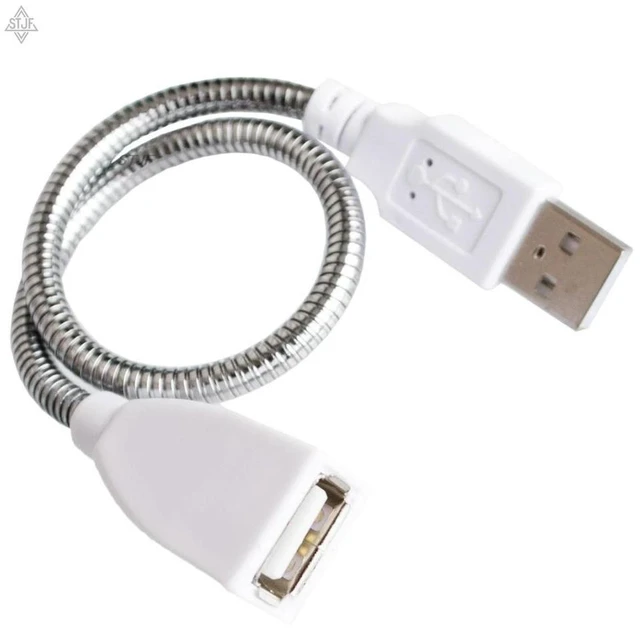 Alt view image 4 of 4 - Desk Lamp USB Power Cable Extension Cord Flexible l Hose USB Desk Light