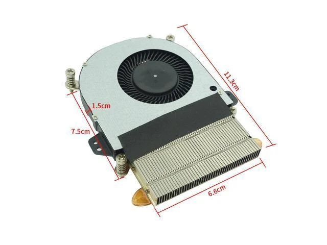 Alt view image 7 of 10 - All-in-one computer with pure copper heat sink, ITX motherboard, NAS desktop computer, under-mounted ultra-thin 1U heat pipe, CPU silent fan