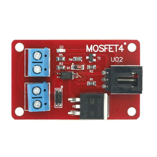 Alt view image 4 of 6 - IRF540 isolated power module electronic building block 1 way switch MOSFET switch isolated power module