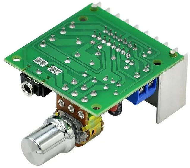 Alt view image 12 of 12 - TDA7297 power amplifier board power amplifier board dual-channel noise-free 12V power amplifier board fe-9720b