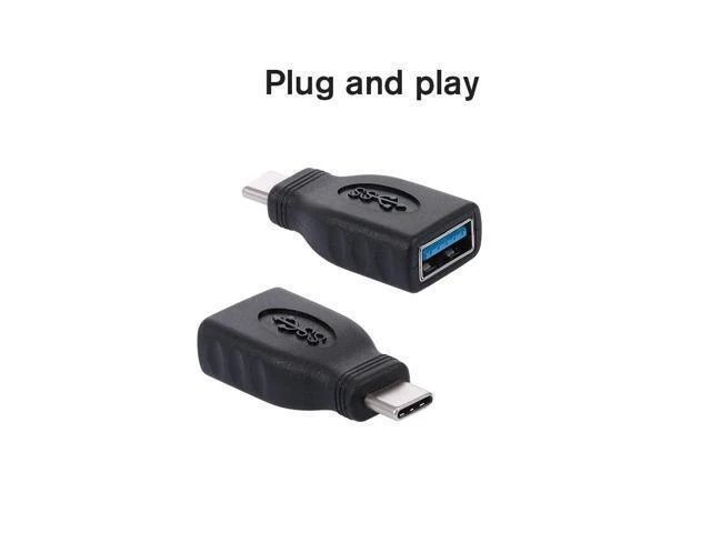 Alt view image 10 of 12 - Type-C OTG Adapter USB3.1 Type-C Male to USB3.0 Female Converter Cable Adapter Replacement for Smart Phone Macbook