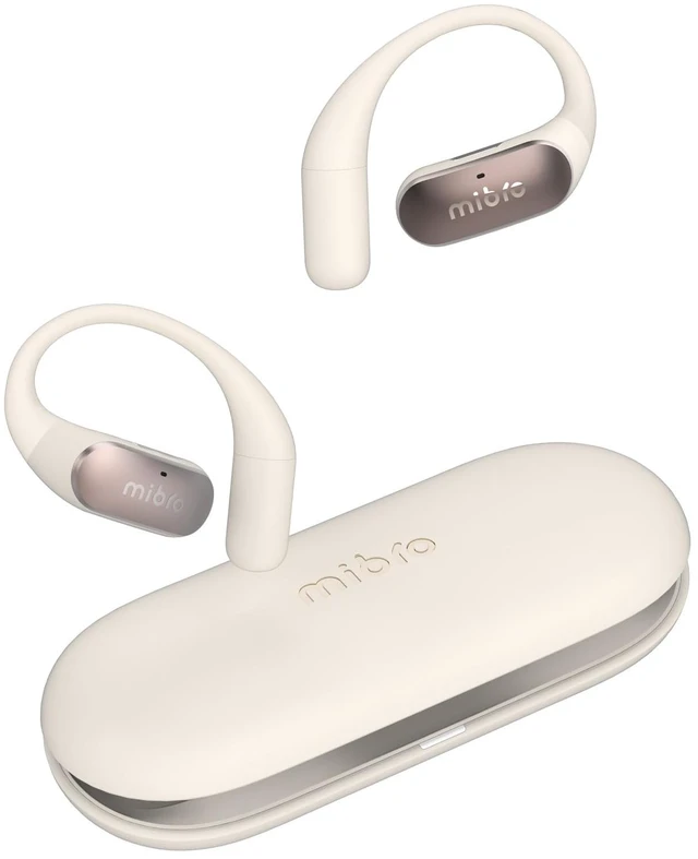 Main image of OpenEar Pro Open Ear Earbuds with Mic, Lightweight Bluetooth, White 7.2g Ultra Lightweight Design, All-Day Comfort, IPX4 Sweatproof, 30H Battery, Bluetooth Headphones for Running, Gym & Work